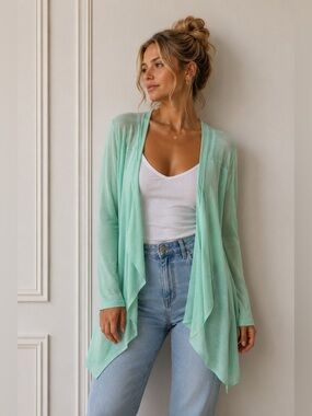 NWOT Aryeh Mint Green Cardigan